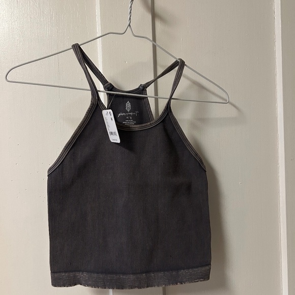 Free People Movement Ribbed Cropped Tank - Picture 1 of 5